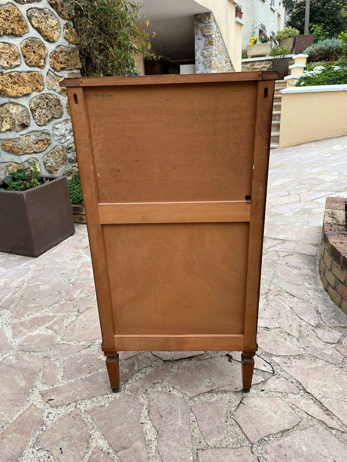 Small antique storage unit