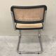Ensemble de 4 chaises noires Cesca Breuer B32