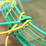 Yellow and green salad basket