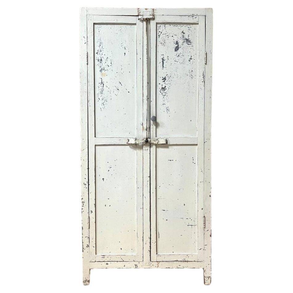 Locker / Workshop cabinet - industrial - vintage - Mid Century - France