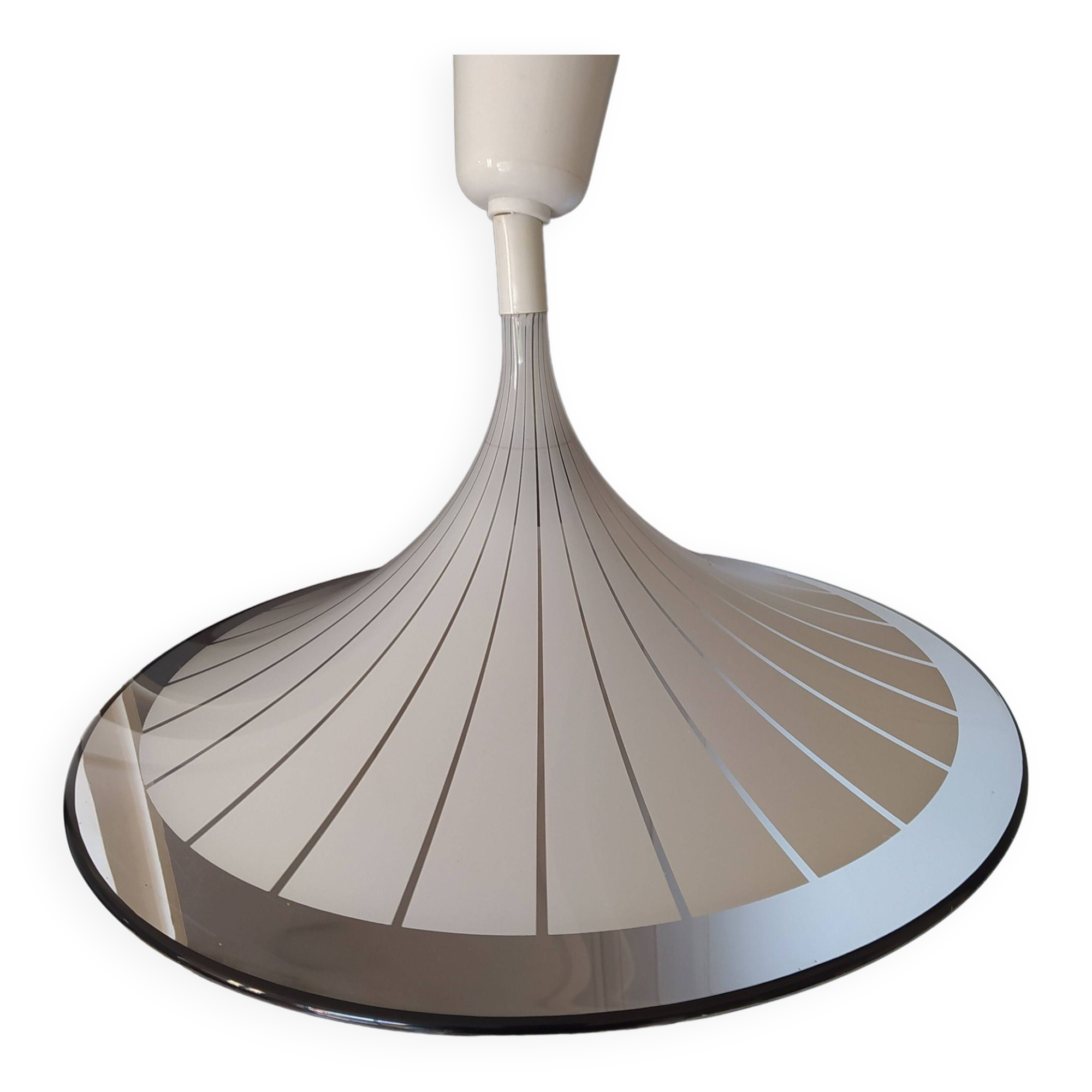 Trumpet shaped ceiling light year 1970 Silent Italy