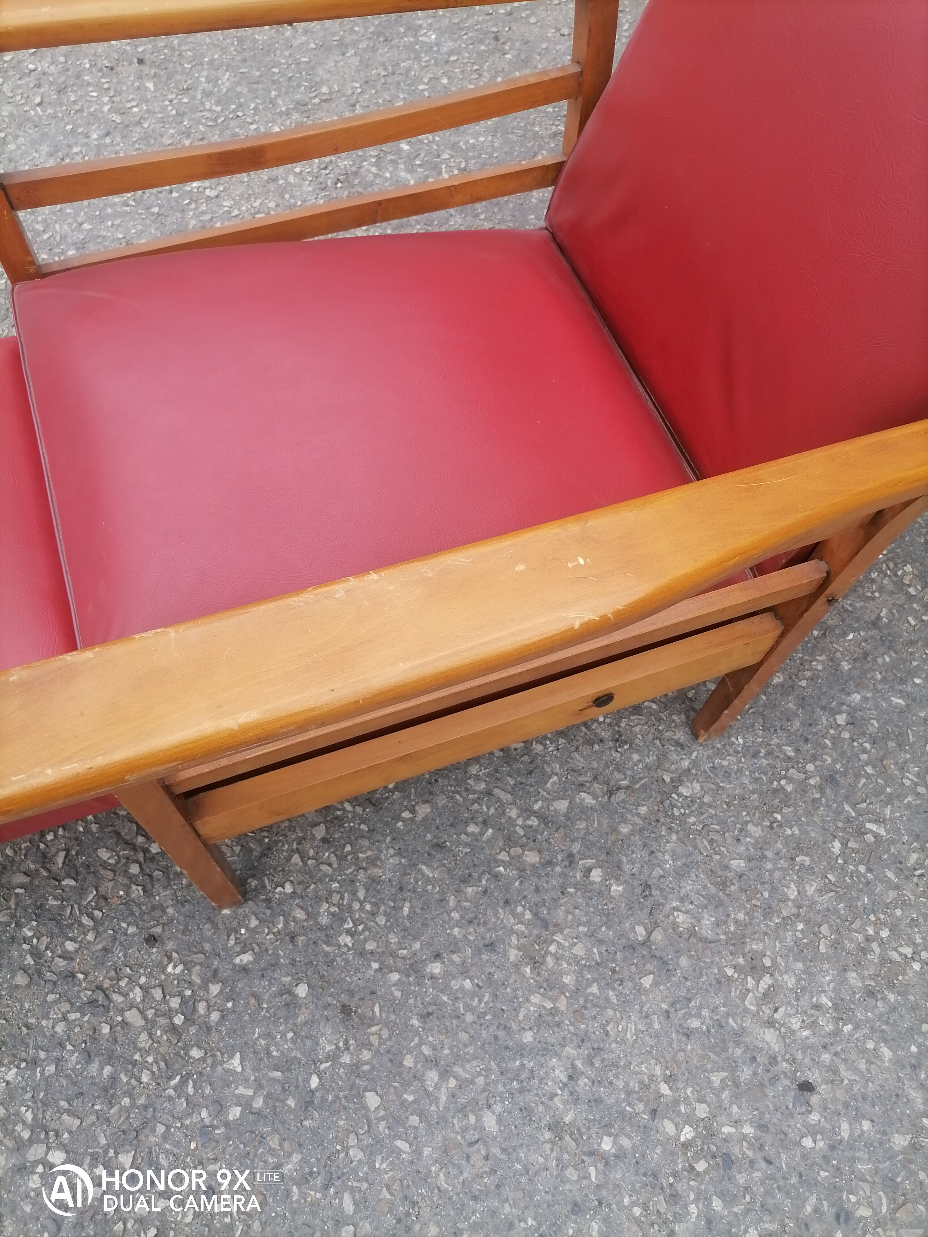 Fauteuil morris vintage 1950