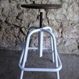 Industrial style screw stool 1970