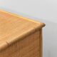 Bamboo and rattan sideboard 1970s vintage modernism