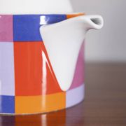 Vintage 1970s Ceramic Teapot by Ceramiche Pozzi, Compact Series