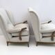 Fauteuils italiens en velours attribués à Paolo Buffa, 1950