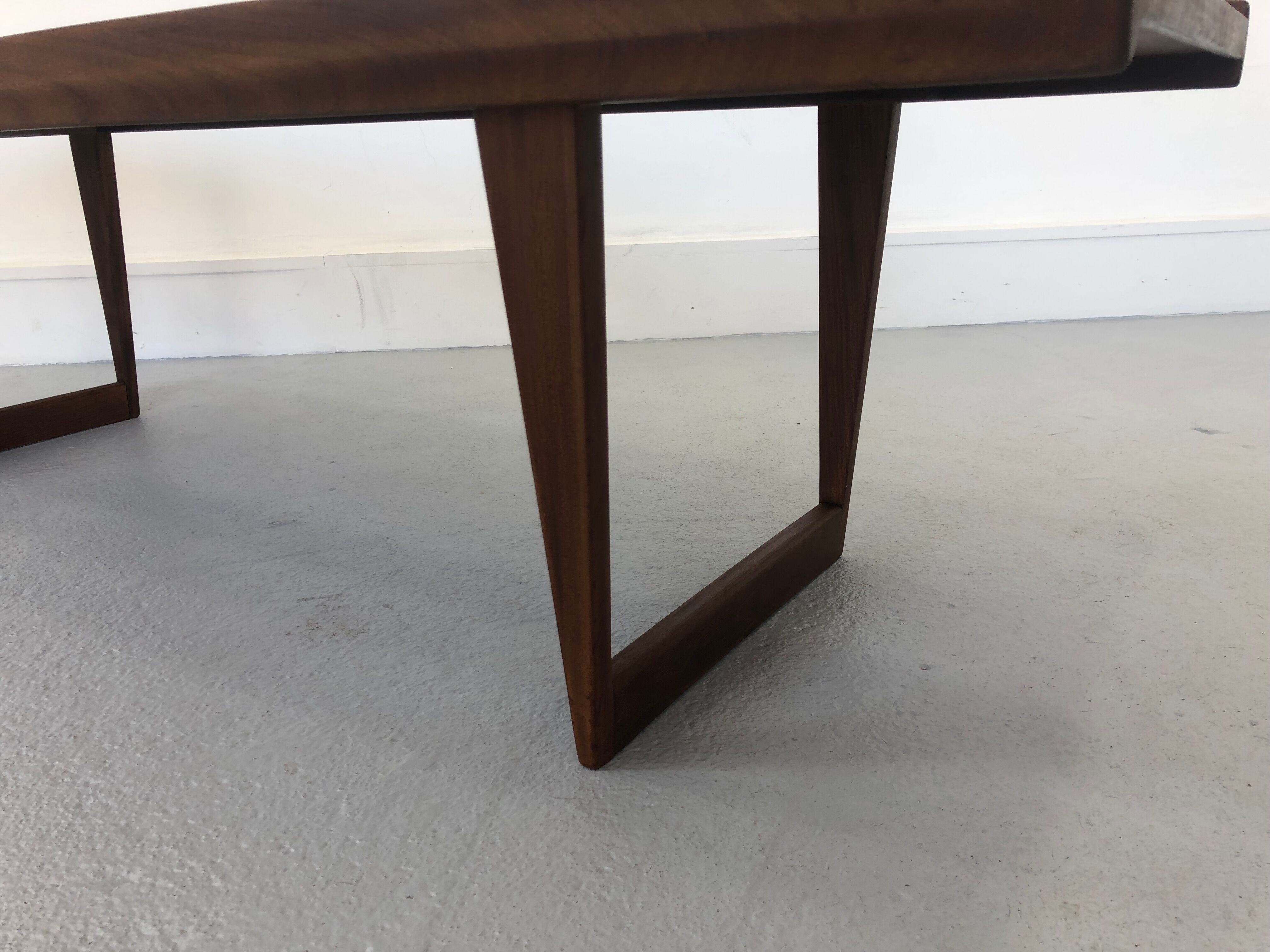 Mid-Century Danish Teak Coffee Table by Peter Løvig Nielsen for Løvig, 1960s
