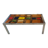 Vintage ceramic coffee table 1970s