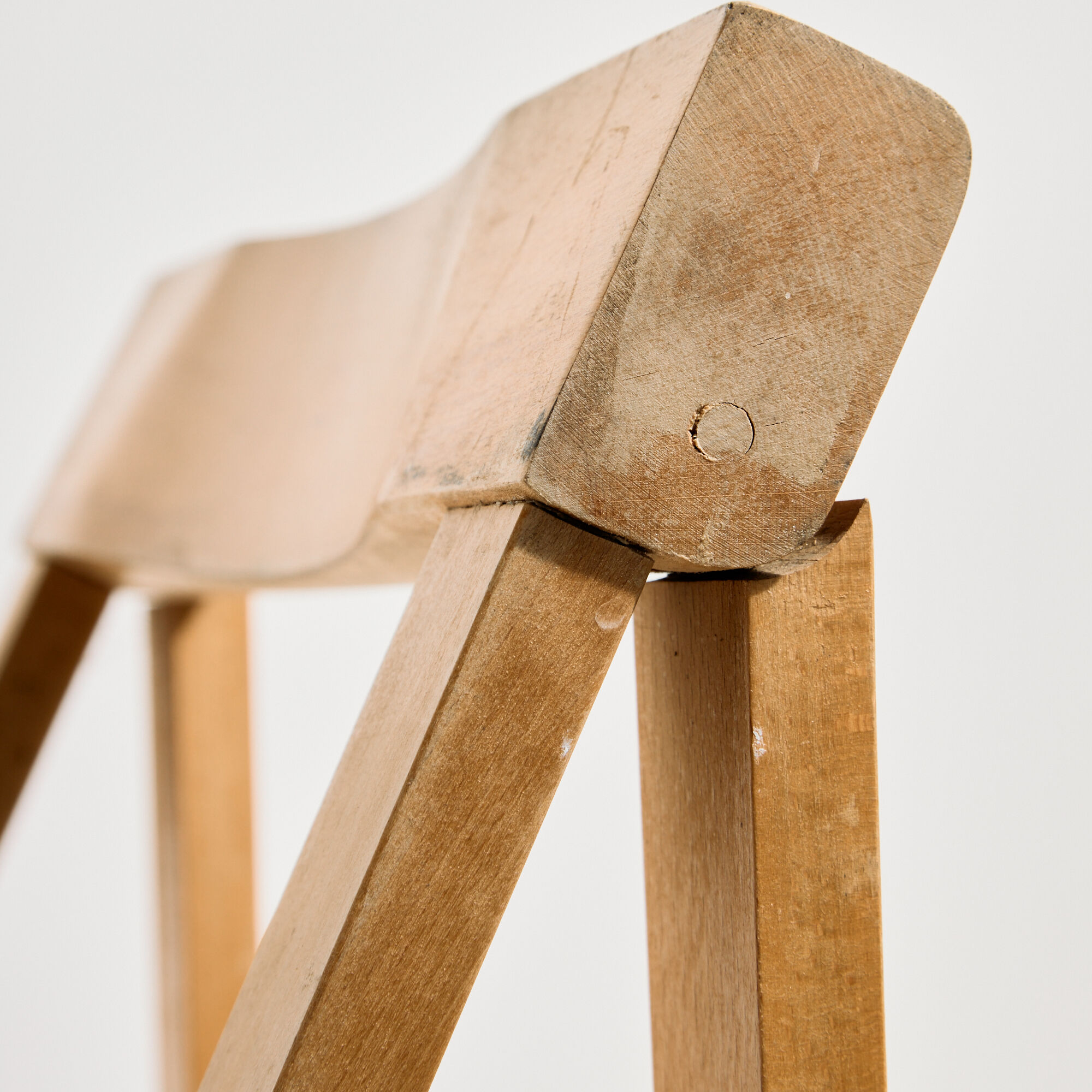 Beech chair by Aldo Jacober for Alberto Bazzani
