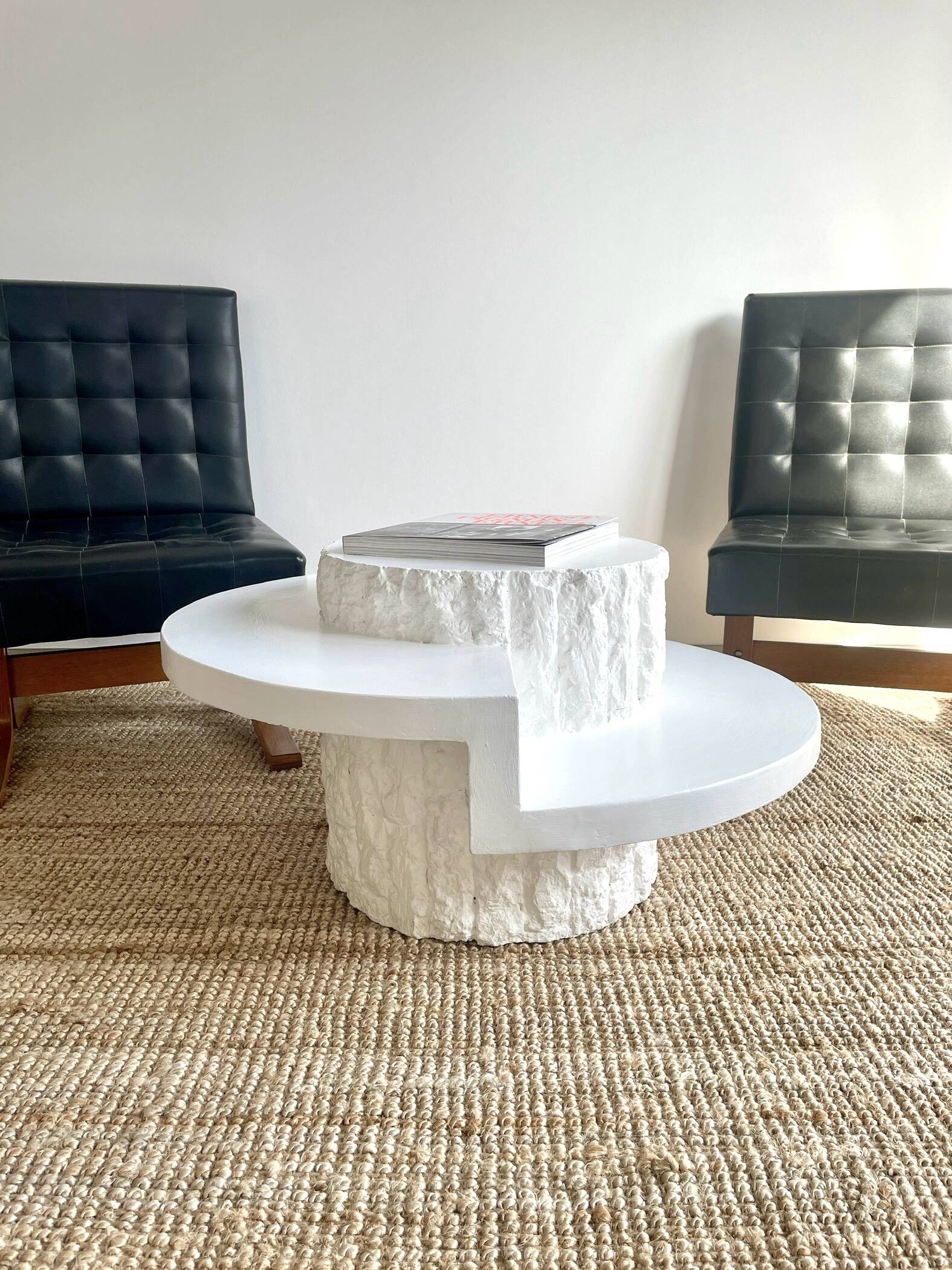 Magnussen ponte travertine coffee table