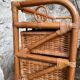 Vintage rattan chest of drawers