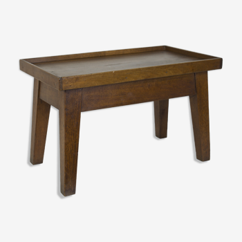 Table basse en chêne, 1930/40