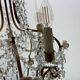 Lustre Rose Vintage en Cristal