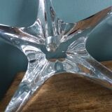 Daum France starfish crystal candlesticks