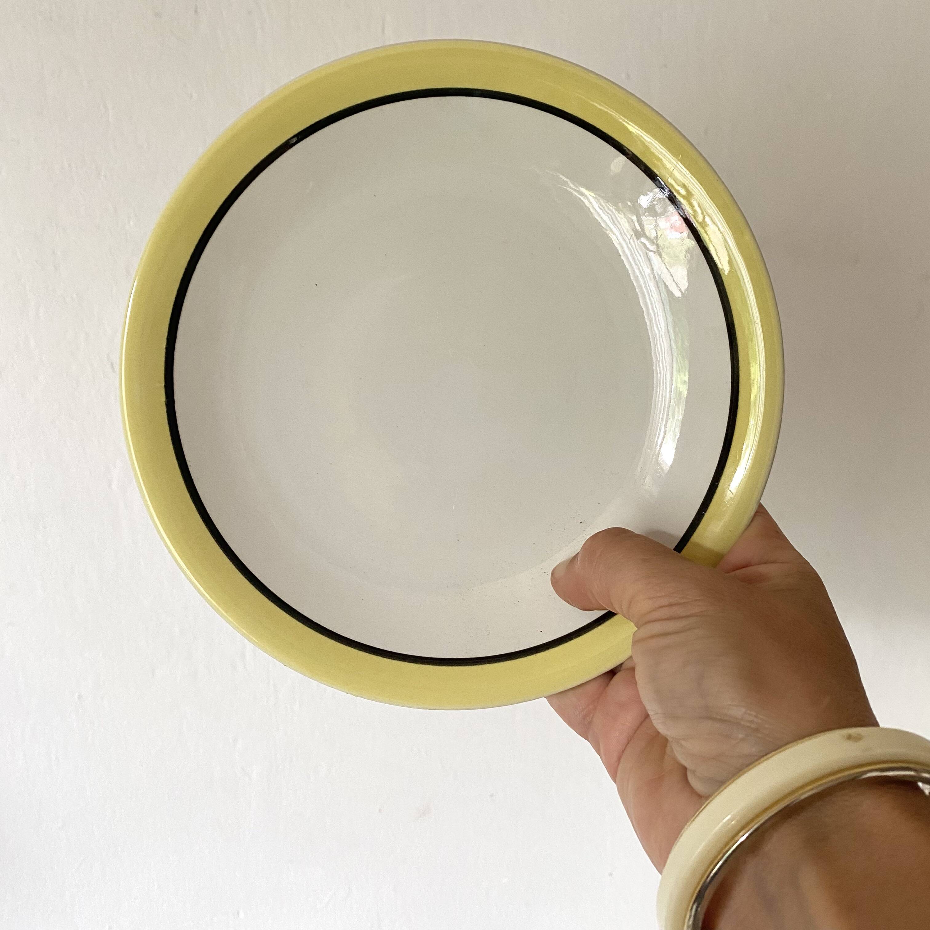 Dessert plates 50-60s