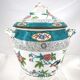 Minton porcelain sugar bowl, decor 3084 Cuckoo, blue cuckoo, excellent condition.