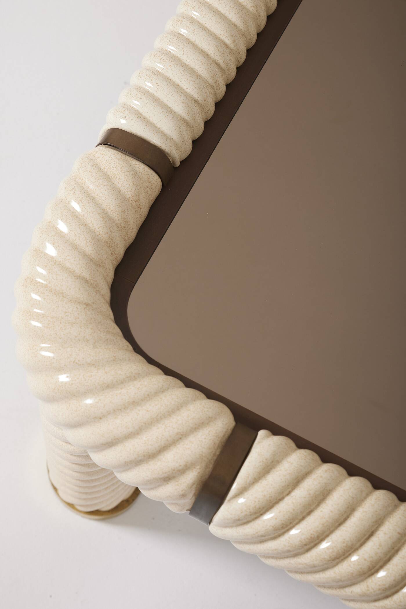 Tommaso Barbi ceramic coffee table, 1960s