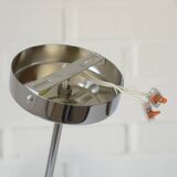 Vintage Pendant Light / Mid Century Modern Sputnik / Chrome Hanging Lamp