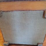 Vintage large club armchair moustache model