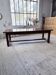 Farmhouse table, country style, solid walnut, XL 250cm.
