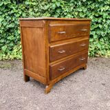 Commode vintage 3 tiroirs