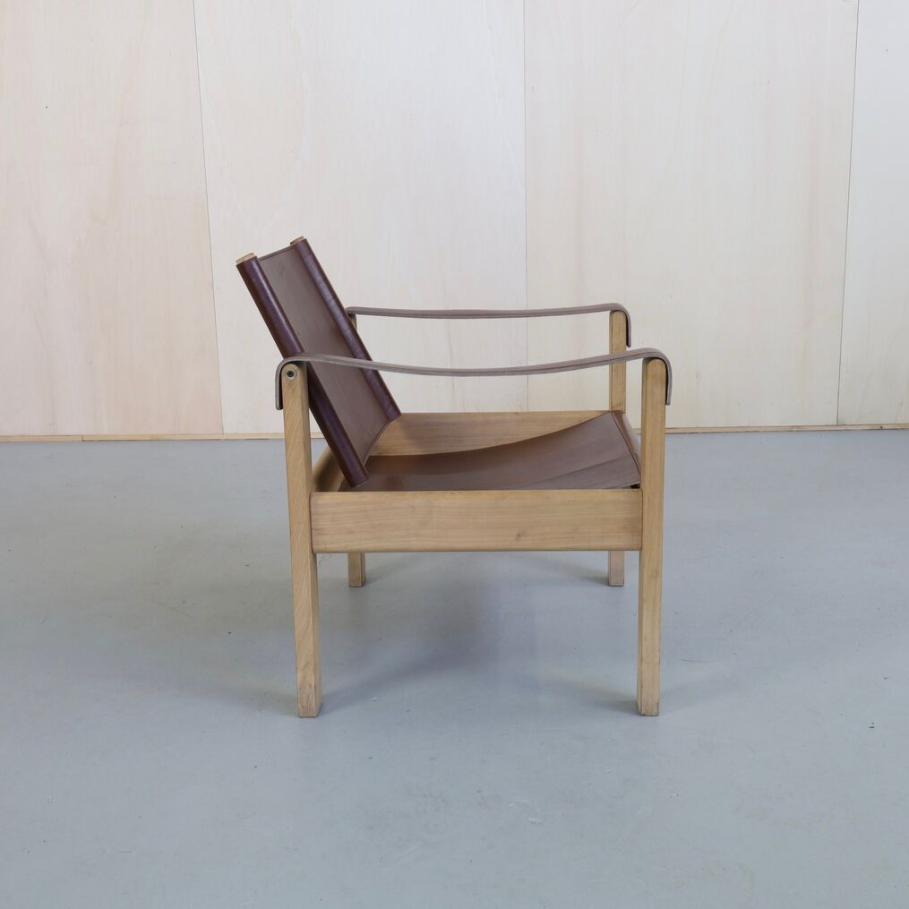 Vintage Lounge Set Leather Escriba Brazil