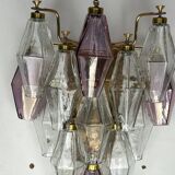 Murano Glass Polygon Sconces