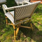 Set of 4 armchairs Drucker terrace Parisian Bistro