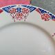 Nine Sarreguemines earthenware dessert plates, Brunoy service, 1940s