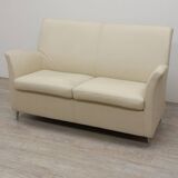 Giulio Marelli sofa in Beige leather