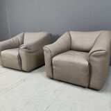 Pair of DS47 armchairs, 1970s