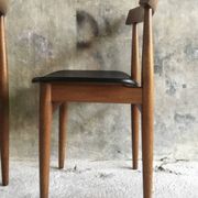 Pair of Scandinavian chairs by Hans Olsen for Frem Rojle - 1960s