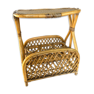 Rattan dessert, bottle holder