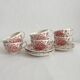 6 Johnson Brothers "Rose Chintz" English earthenware mugs