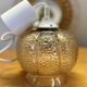 Vintage glass pendant light 1960
