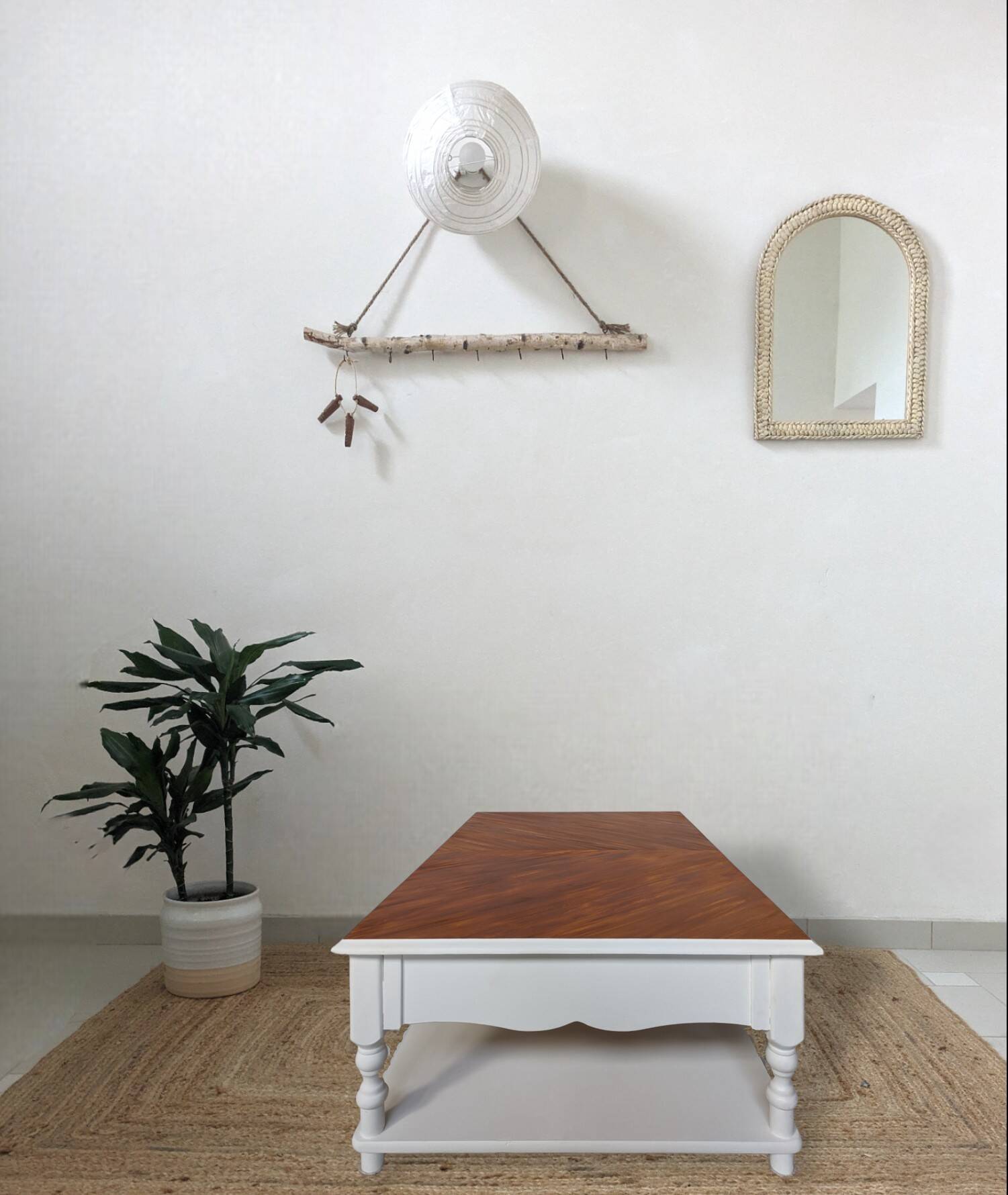 Chic country coffee table