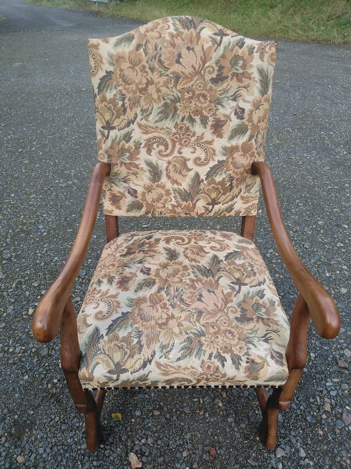 Louis XIII style armchair