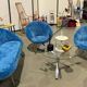 Living room set (sofa + 2 armchairs) 60s