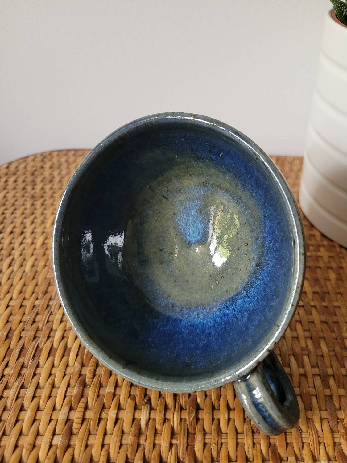 Glazed stoneware ristretto cup