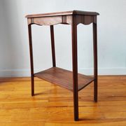 Console en bois massif de style Art Déco, 1930-40
