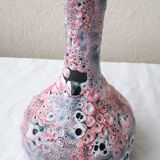 Fat lava pink vase