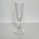 6 Champagne Flutes in Lalique Crystal | "Chinon" Model | 1960s