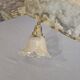 Suspension holophane verre et laiton