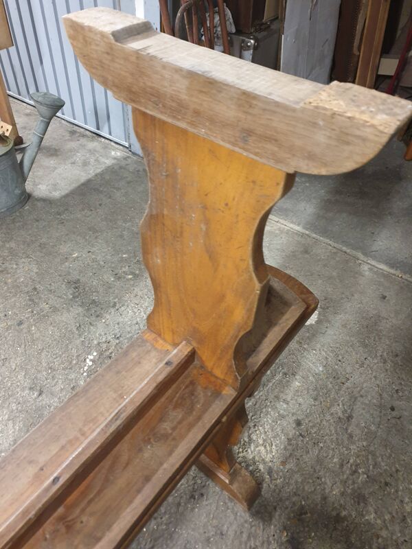 2 banc de ferme chêne massif