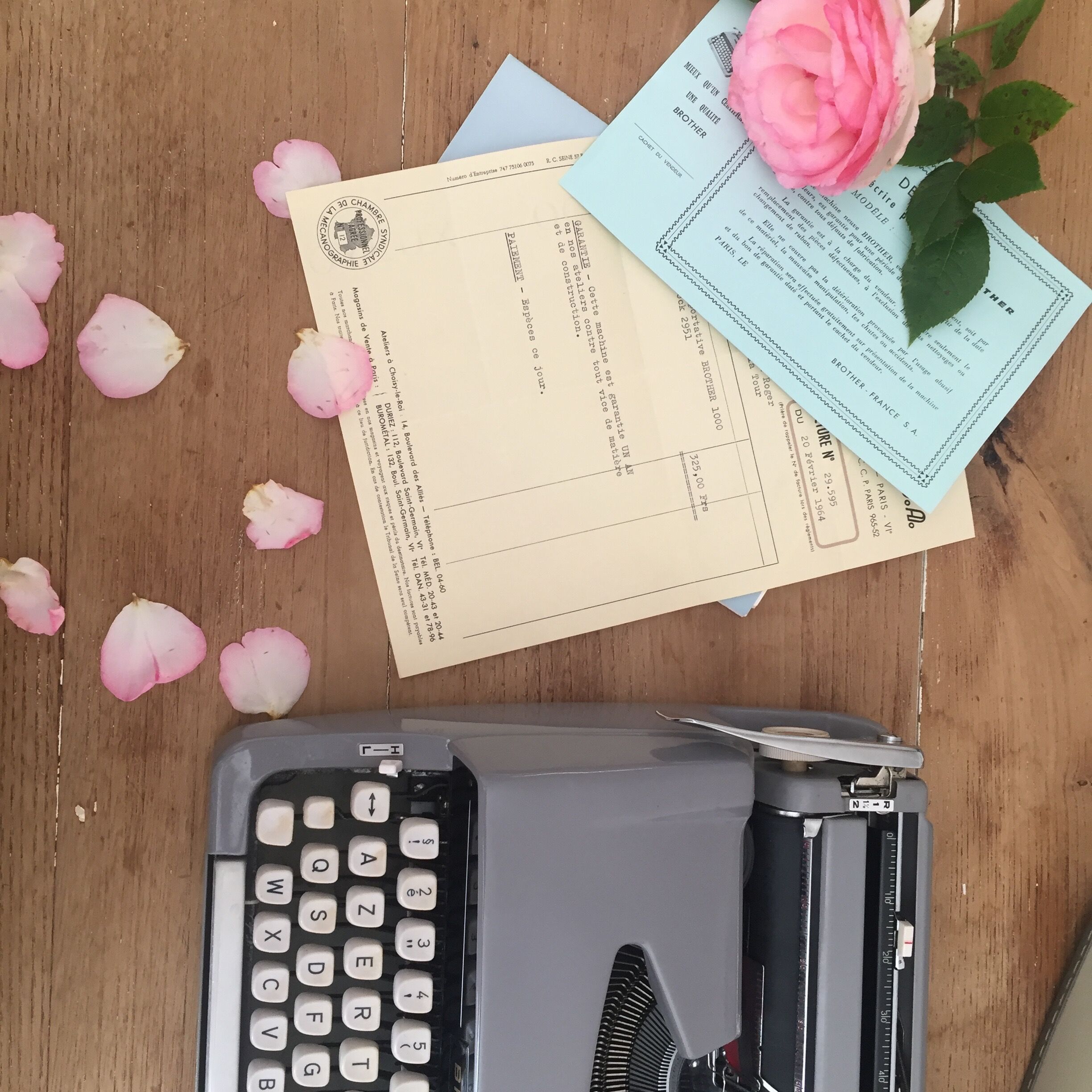 Brothers typewriter 1964