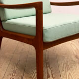 Teak armchair or easy chair by Ole Wanscher for France & Son, Mid Century Modern Danish Design, 1950er