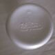 Opaline milk bottle Egizia Italy from the 1970s.