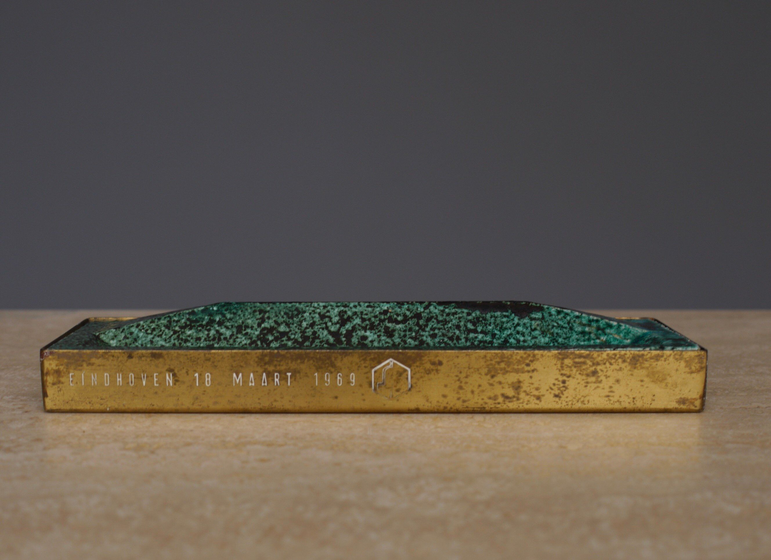 Ceramic Tile Pen Tray by Gio Ponti for Roma Ceramice, 1960s