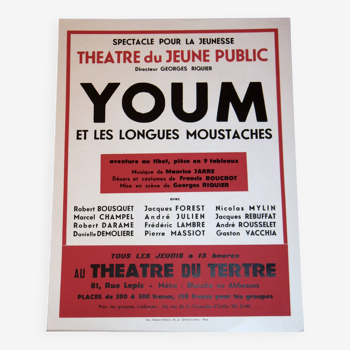 Affiche de spectacle pour la jeunesse