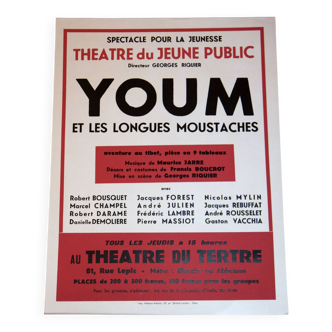 Affiche de spectacle pour la jeunesse